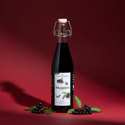 Schwarze Holunderbeere Sirup - TIROLISH